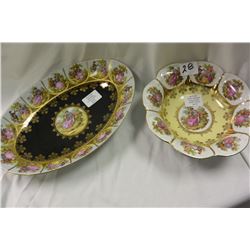 TWO LOVE STORY DECORATED BOWLS