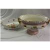 Image 1 : TWO HAND DECORATED CENTRE BOWLS