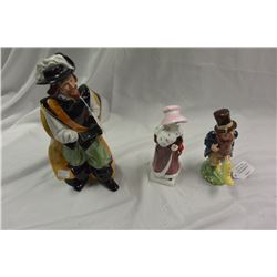 THREE ASSORTED ROYAL DOULTON FIGURINES