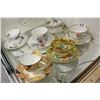 Image 1 : LOT OF SIX BONE CHINA TEA CUPS AND SAUCERS