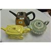 Image 1 : THREE COLLECTIBLE TEA POTS