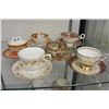 Image 1 : LOT OF BONE CHINA TEA CUPS AND SAUCERS