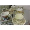 Image 1 : SIX BONE CHINA CUPS AND SAUCERS