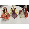 Image 1 : THREE ROYAL DOULTON FIGURINES