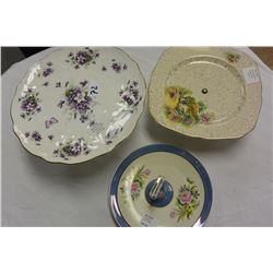 THREE CAKE STANDS