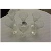 Image 1 : SET OF ETCHED STEMWARE