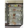 Image 1 : LARGE SIX FOOT GLASS DOOR DISPLAY SHOWCASE