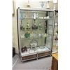 Image 1 : LARGE SIX FOOT GLASS DOOR DISPLAY SHOWCASE