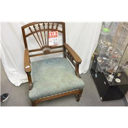 AMERICAN STICK AND BALL STYLE PARLOUR CHAIR