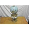 Image 1 : ANTIQUE HAND DECORATED BANQUET LAMP