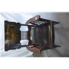 Image 1 : EARLY AMERICAN WATERFALL STYLE ROCKER WITH IMMACULATE ORIGINAL STENCILING