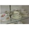 Image 1 : SIX BONE CHINA TEA CUPS AND SAUCERS