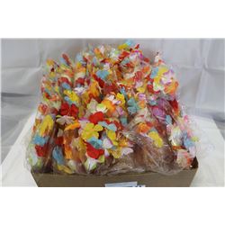 BOX OF BRAND NEW FLOWER GARLANDS