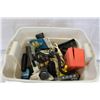 Image 1 : TOTE OF CB RADIO AND ELECTRONICS AND HOUSEHOLD