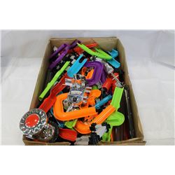 BOX OF PLAYMOBILE TOYS