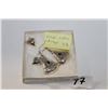 Image 1 : TWO PAIR OF STERLING EARRINGS