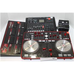 LOT OF DJ EQUIPMENT