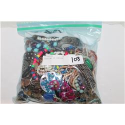 LARGE BAG OF JEWELLRY