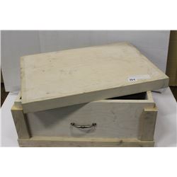 WOODEN STORAGE BOX