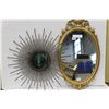 Image 1 : TWO DECORATIVE WALL MIRRORS