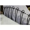 Image 1 : QUEEN SIZE IRON HEADBOARD AND ROLLER FRAME