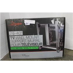 26-40" FULL MOTION TV WALL MOUNT