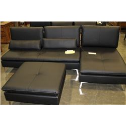 NEW DOUMS VITA MODERN SOFA WITH LOUNGE AND TWO PILLOWS