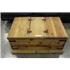 Image 1 : LARGE RUSTIC STORAGE TRUNK