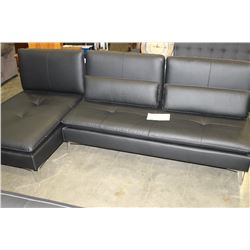 NEW DOUMS VITA MODERN SOFA WITH LOUNGE AND TWO CUSHIONS