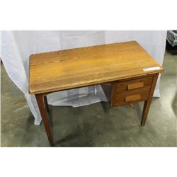 VINTAGE OAK YOUTH DESK