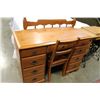 Image 1 : VILAS MAPLE DESK WITH CHAIR AND SINGLE SIZE HEADBOARD AND