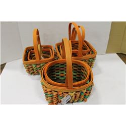 THREE NEW BASKET SETS