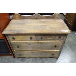 ANTIQUE 4-DRAWER DRESSER