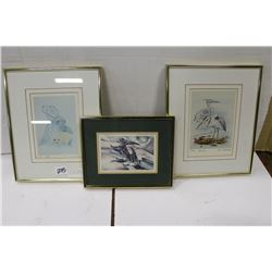 TWO SUE COLEMAN PRINTS AND JODY BERGSMA PRINT