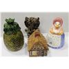 Image 1 : FOUR NOVELTY COOKIE JARS