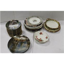 LOT OF COLLECTIBLE CHINA PLATES