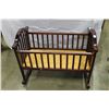 Image 1 : BEDSIDE BABY CRADLE