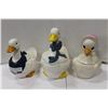 Image 1 : LOT OF DUCK MOTIF COOKIE JARS