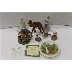 LIMITED EDITION FIGURES AND LENNOX CAMEL