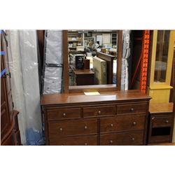 NEW DOMUS VITA COUNTRY STYLE 7-DRAWER DRESSER WITH MIRROR