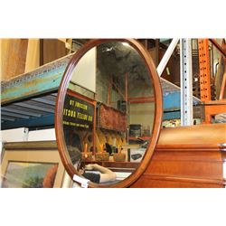 OVAL WALL MIRROR