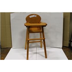 WOOD HIGHCHAIR