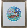 Image 2 : Peter Pan keymaster background set-up from Peter Pan Commemorative Plate