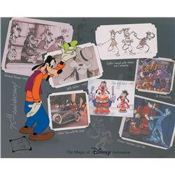 Goofy limited edition cel from Disney World