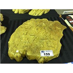 BEAUTIFULLY CARVED BIRDS EYE MAPLE BURL BY LOCAL BOWSER ARTIST PAUL BOWBEAU 1.5' X 2'