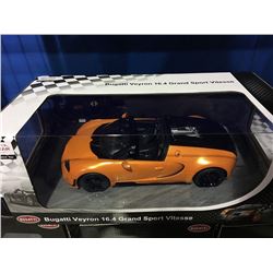 BUGATTI  VEYRON 16.4 GRAND SPORT VITESSE  R/C SPORTS CAR - ORANGE