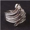 Image 1 : Ladies Rings in White 18K Gold with Diamonds
