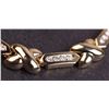 Image 4 : Ladies Bracelet in Yellow 14K Gold with Diamonds