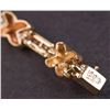 Image 7 : Ladies Bracelet in Yellow 14K Gold with Diamonds