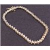 Image 2 : Ladies Bracelet in Yellow 10K Gold with Diamonds